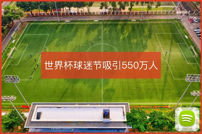 世界杯球迷节吸引550万人