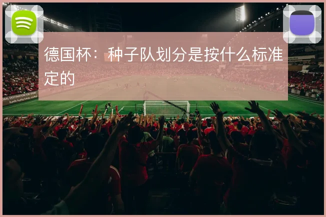 德国杯：种子队划分是按什么标准定的